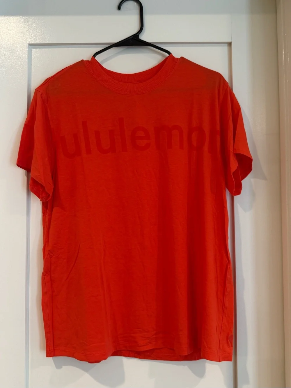 lululemon athletica Bright Red Logo Tee
